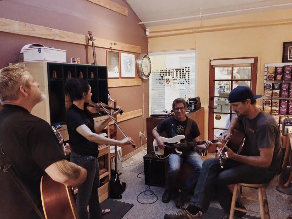 Rehearsing for the New Times Music Awards with Joe Koenig & the Homewreckers