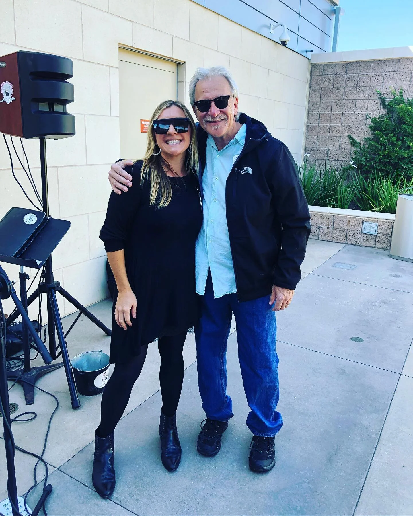 Ran into Terry Lawless (flying out to Europe to tour with U2) Singing at the Slo County Airport, Fall 2019.