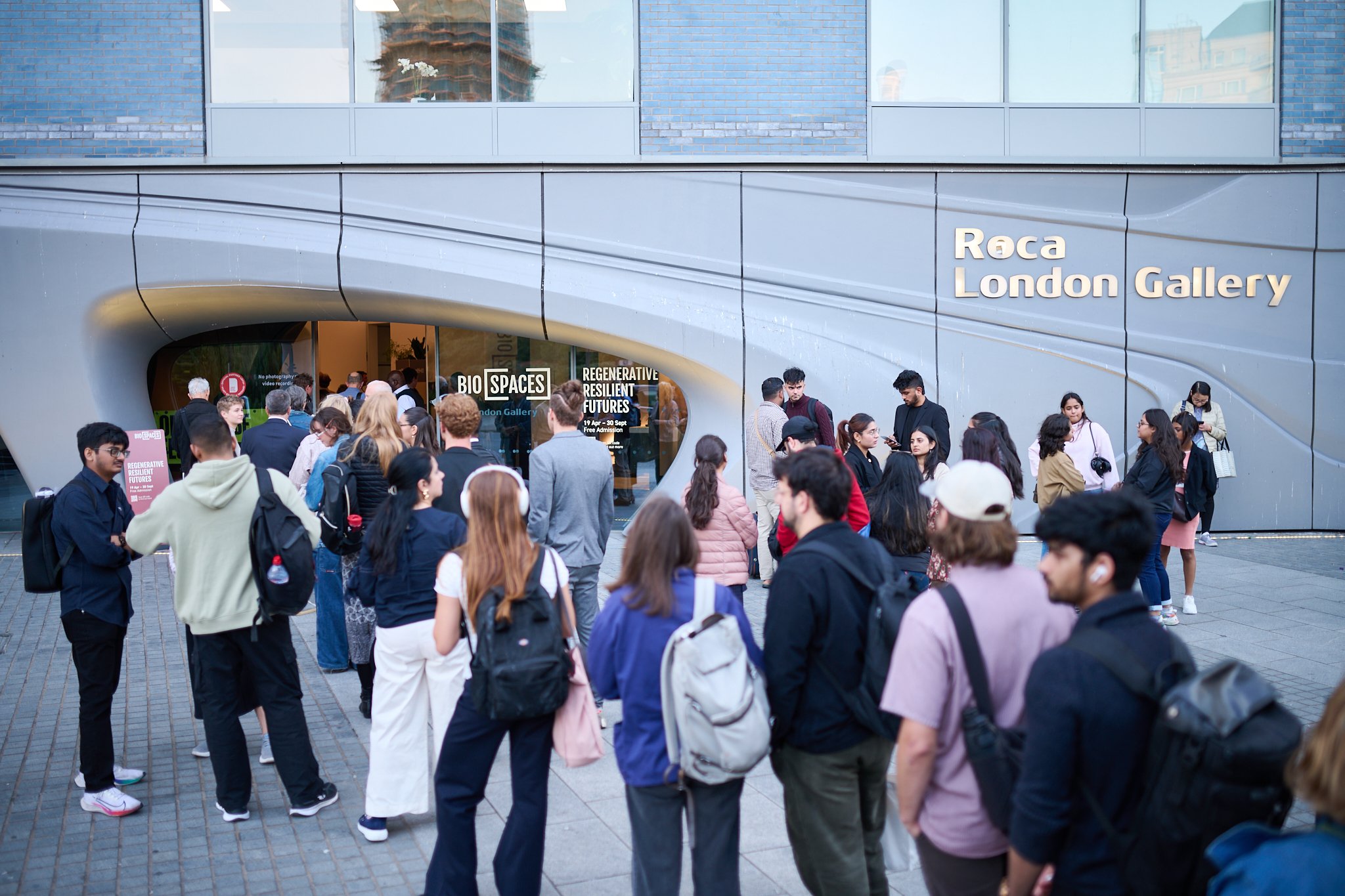 Bio-Spaces back to nature event LDF speakers