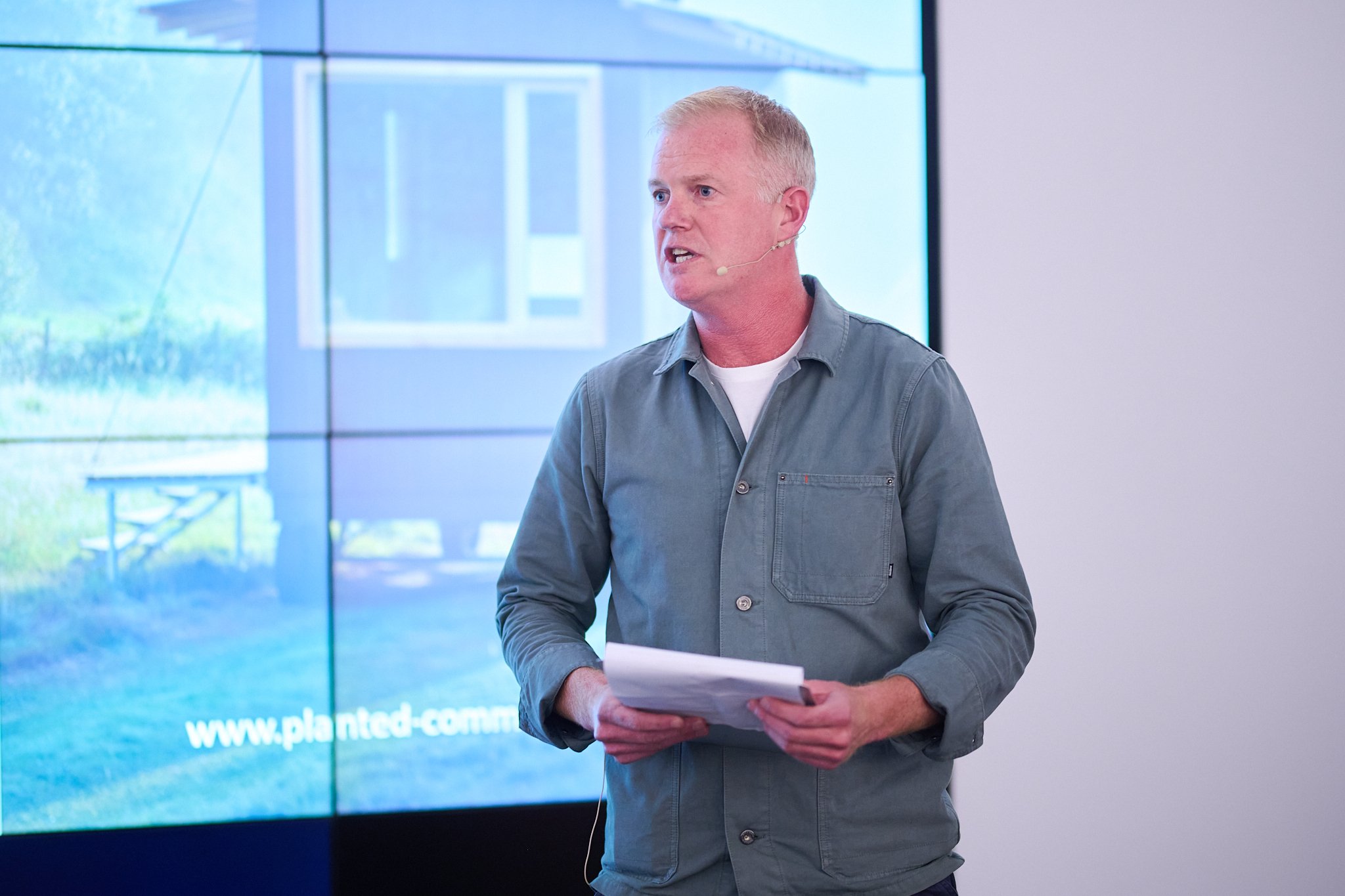 Bio-Spaces back to nature event LDF speakers Sam Peters Planted