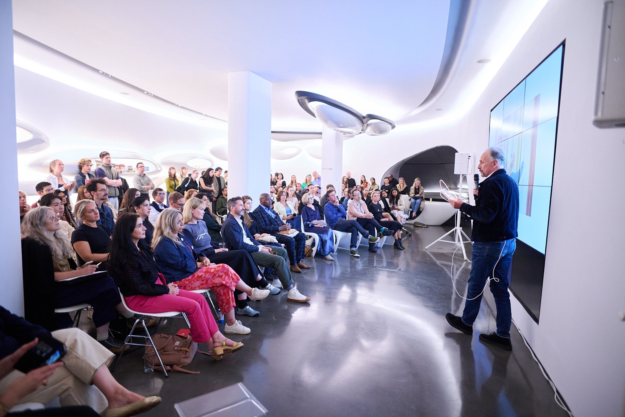 Bio-Spaces back to nature event LDF speakers Roca