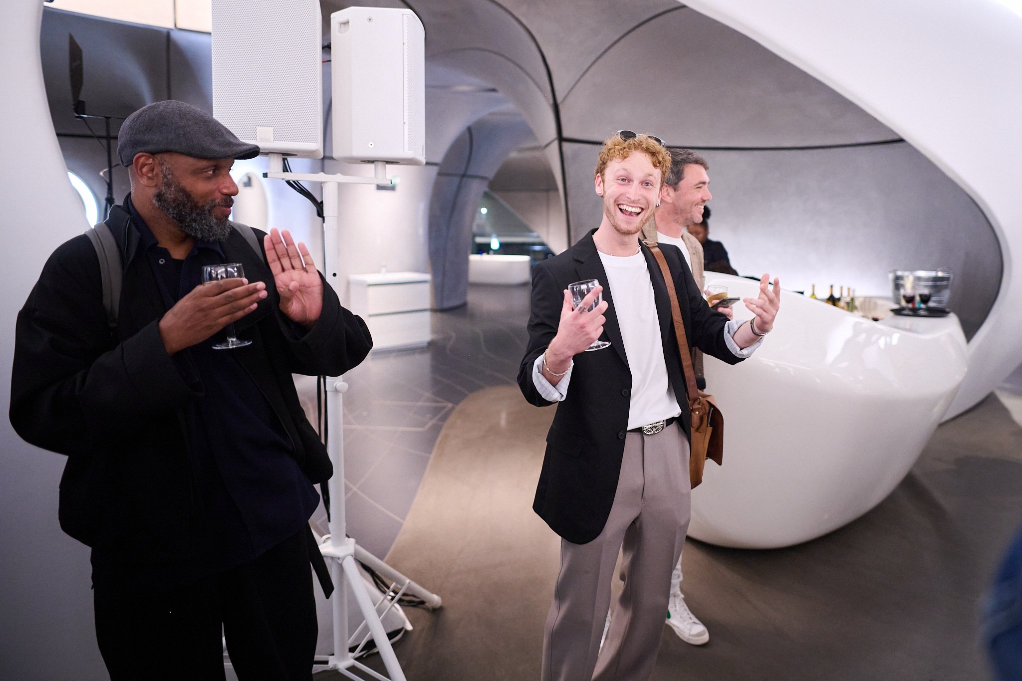 Bio-Spaces back to nature event LDF speakers