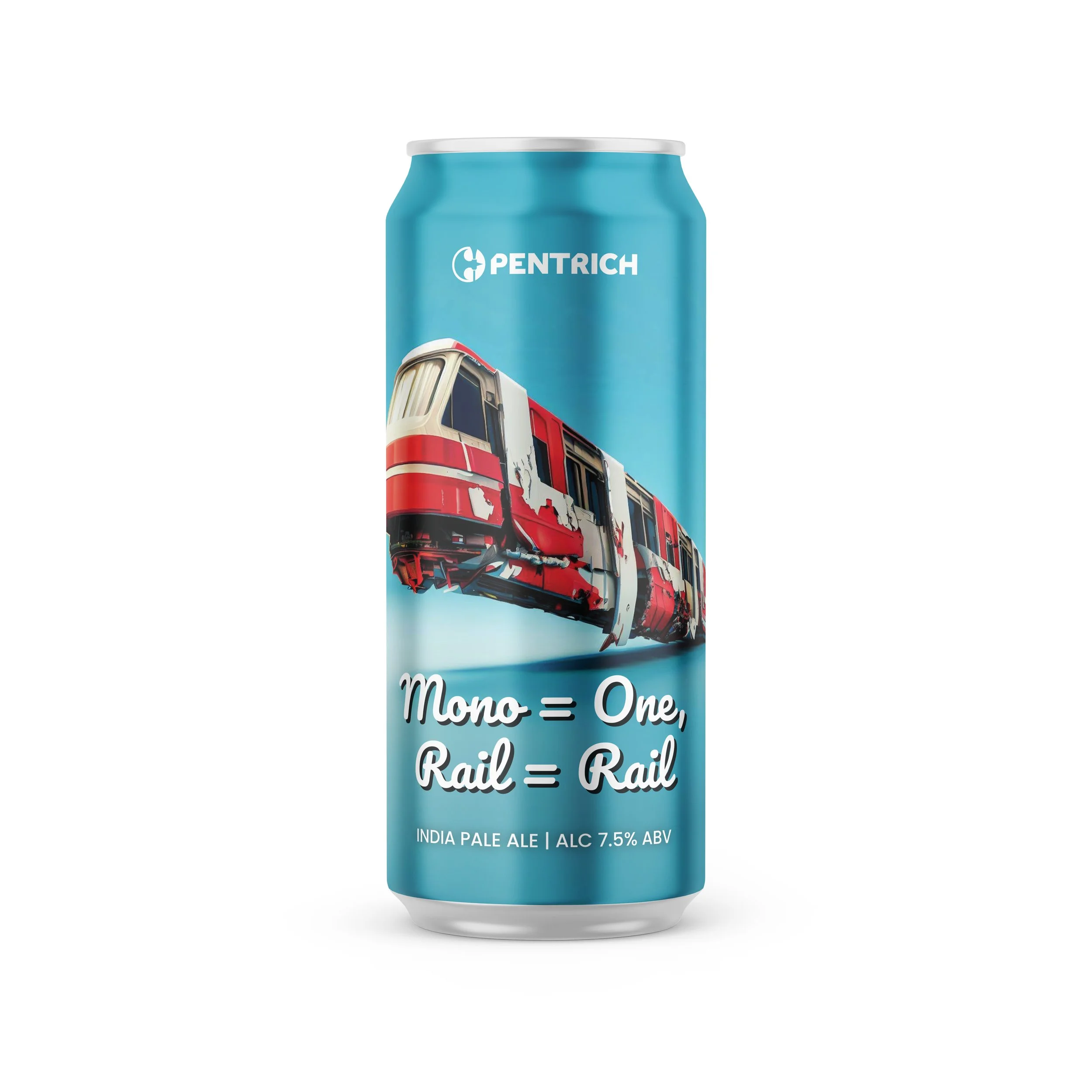 Mono = One, Rail = Rail  7.5% IPA — Pentrich Brewing Co. 