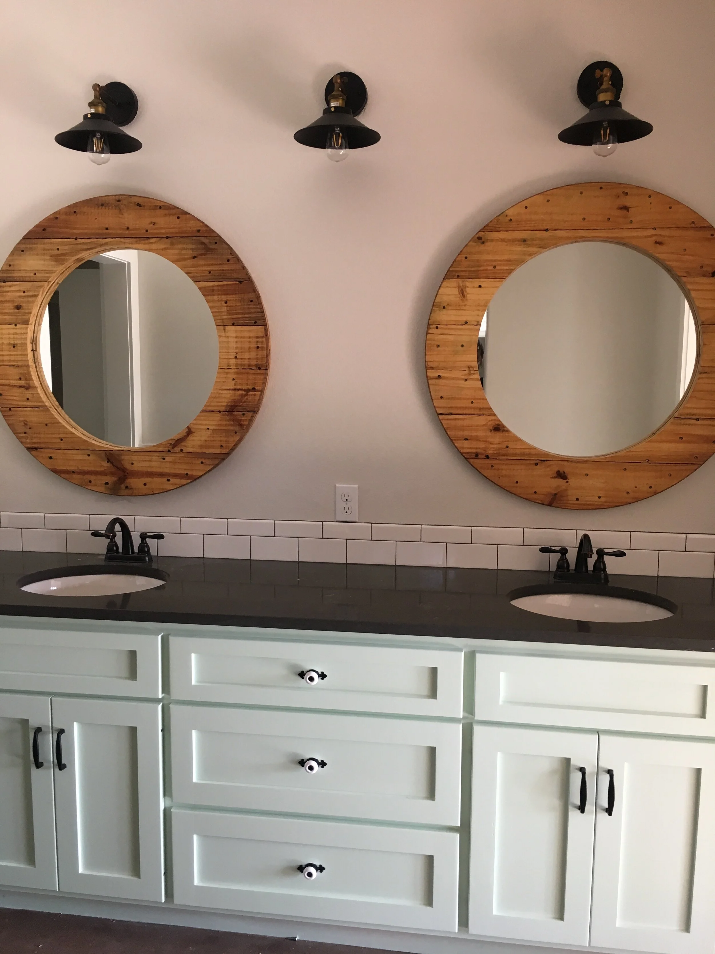 Mirrors and railings and shower doors, oh my!