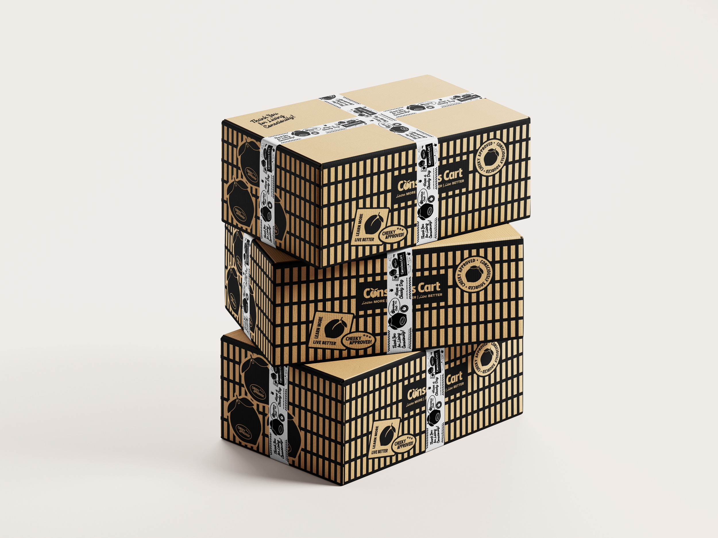 Conscious Cart: Brand Identity + Packaging for a Curated Marketplace