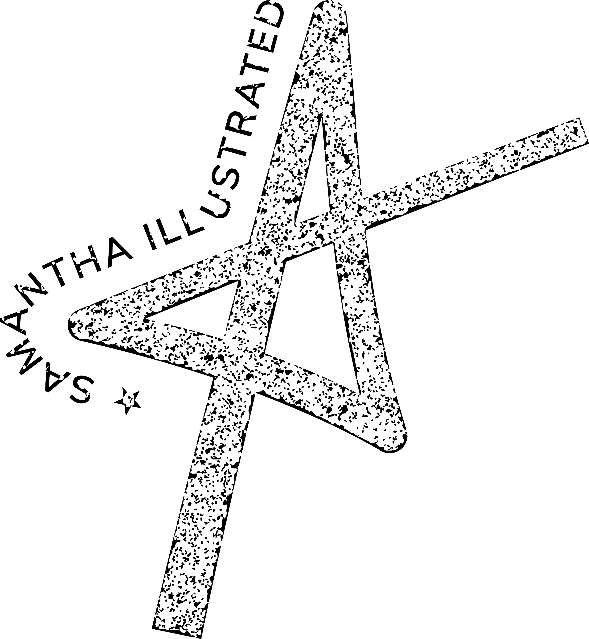 Outline of a star with the word "STAR