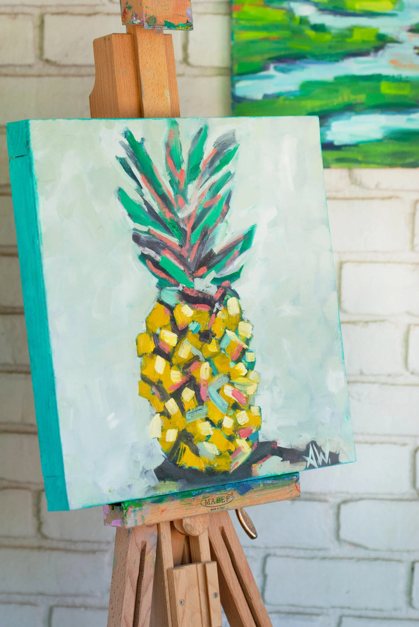Pineapple painting