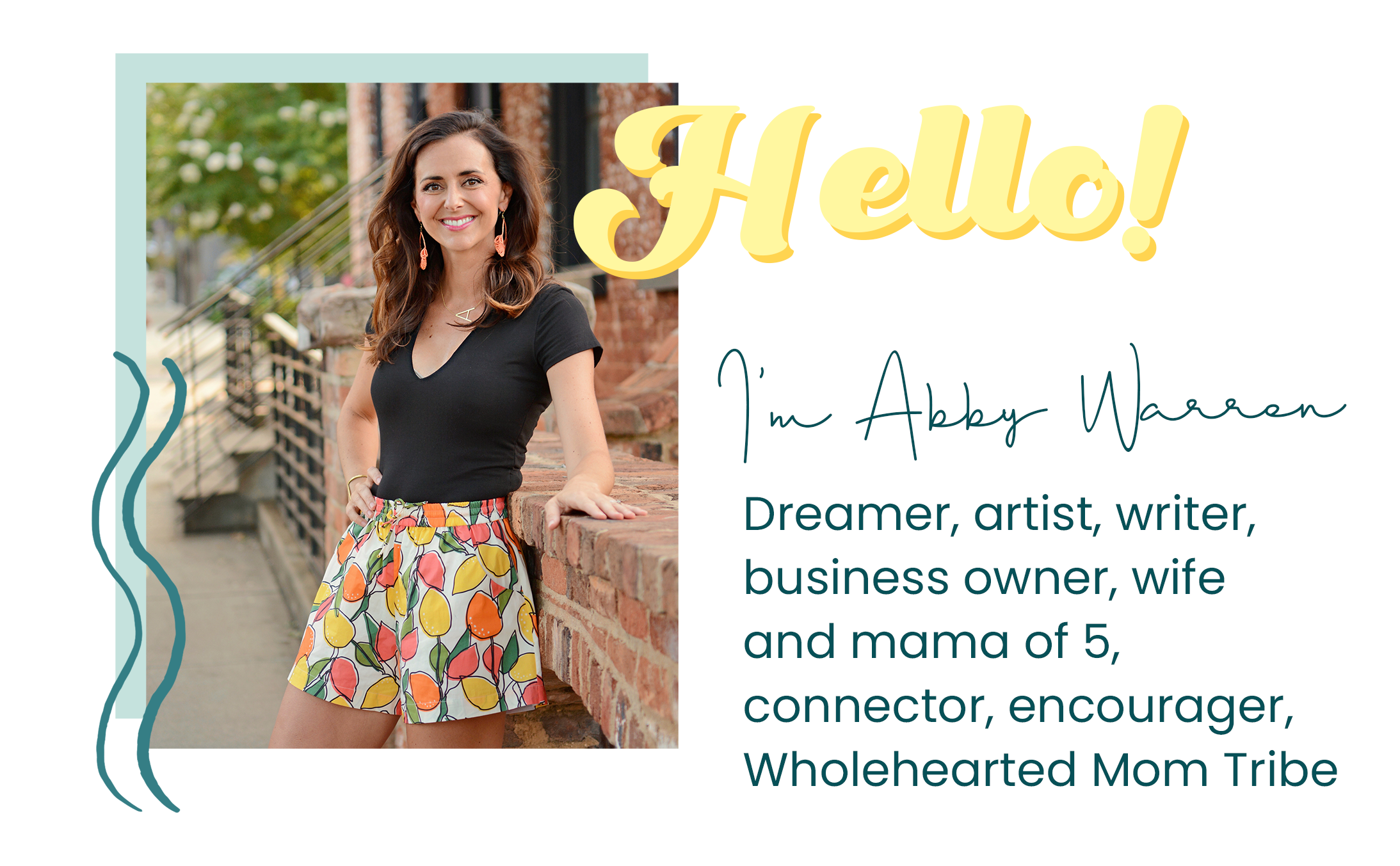 Abby Warren Homepage Welcome