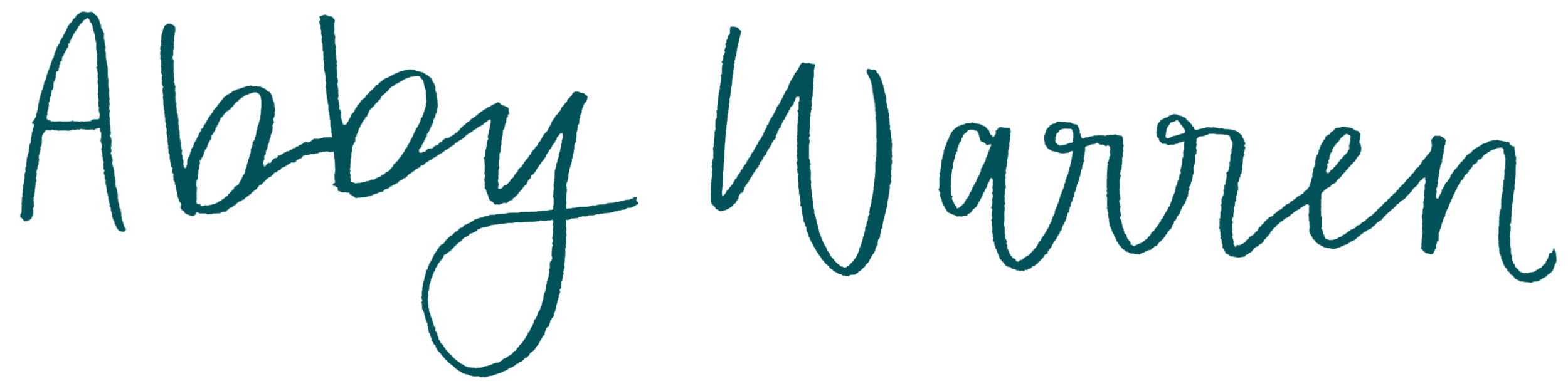 Abby Warren Signature
