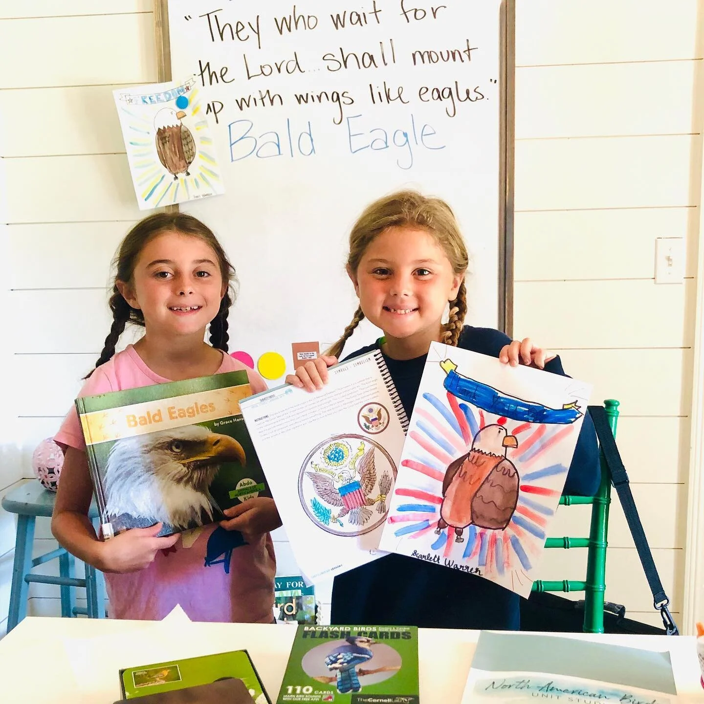 When you study the Bald Eagle 🦅 for school this week and both your parents went to Auburn University &mdash; you might just sing the fight song and dress your puppy up in some Auburn gear 😂 And That is the beauty of home schooling 😍

#swiperight #