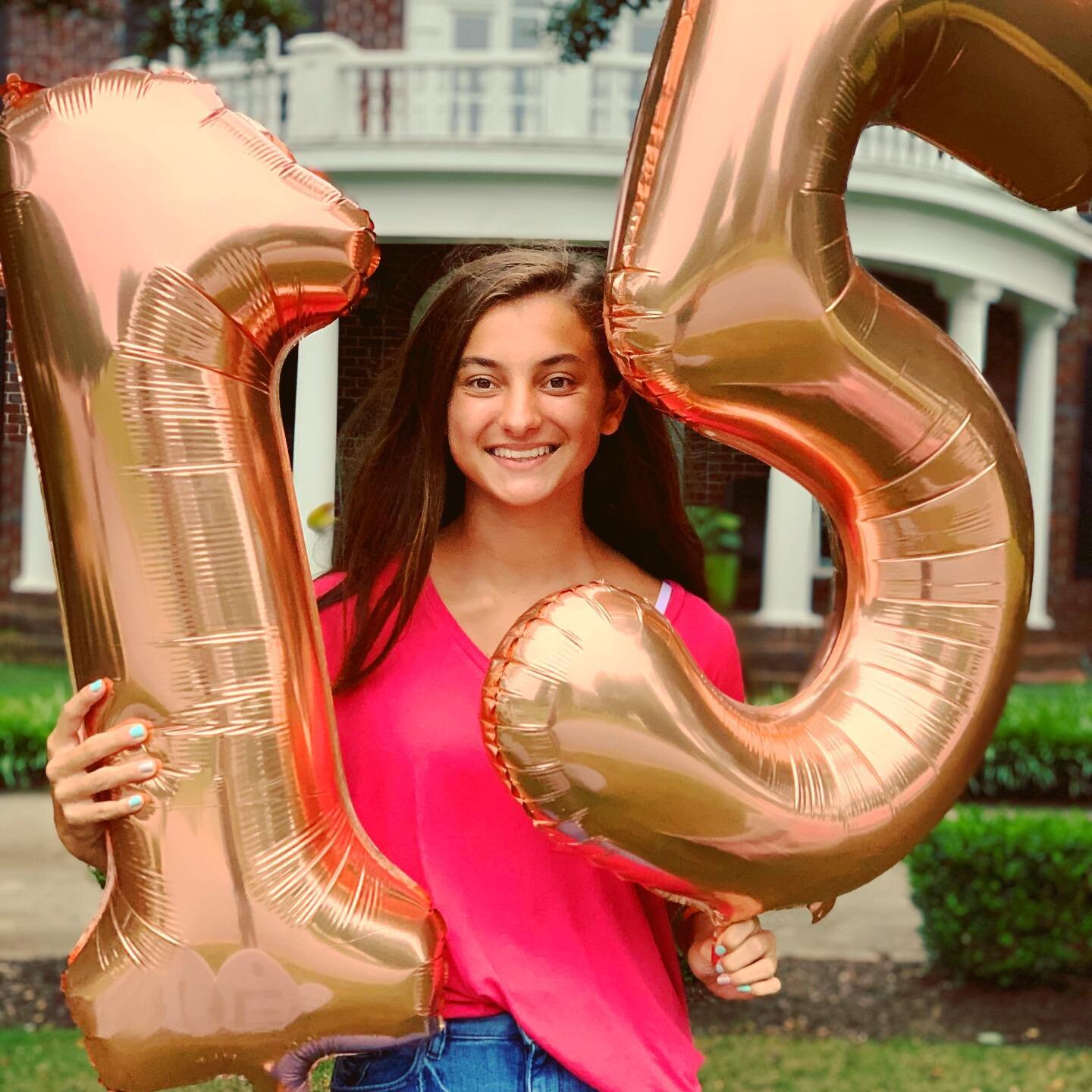 🎈𝔽 𝕀 𝔽 𝕋 𝔼 𝔼 ℕ !!🎈

My first born.
The one who made me a mama.
Is fifteen today. 🤯 

Sophie. You are sunshine, Grace,a peace maker and a servant at heart. You shine SO brightly and are truly beautiful inside and out.  I&rsquo;m in awe of how