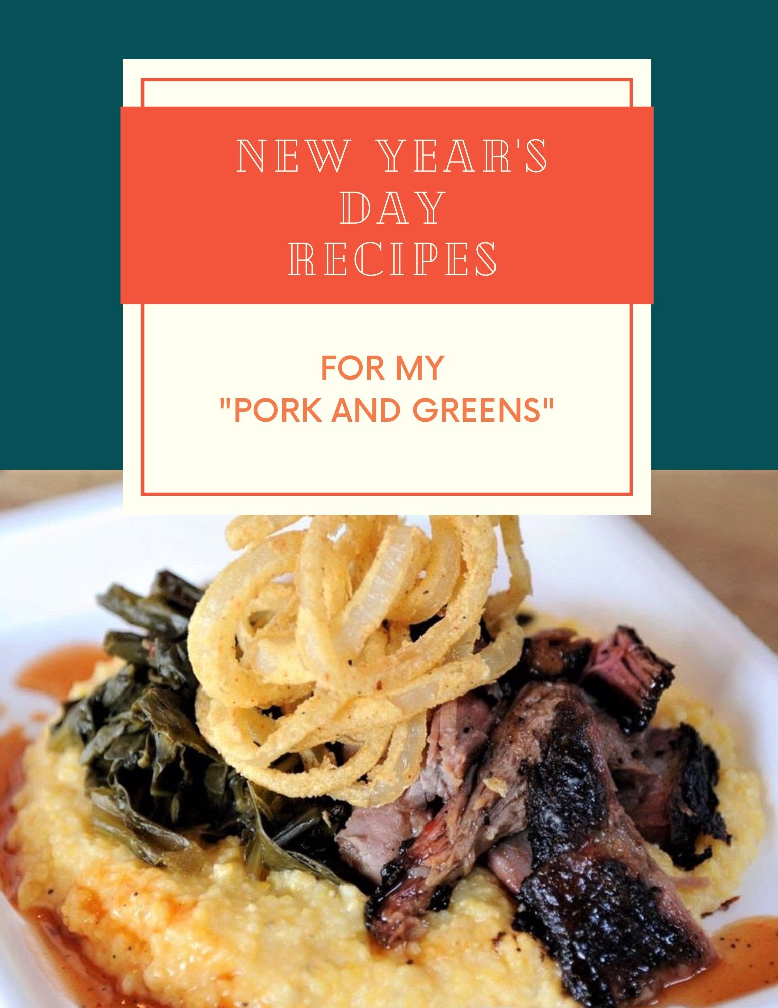 New Years Pork and Greens
