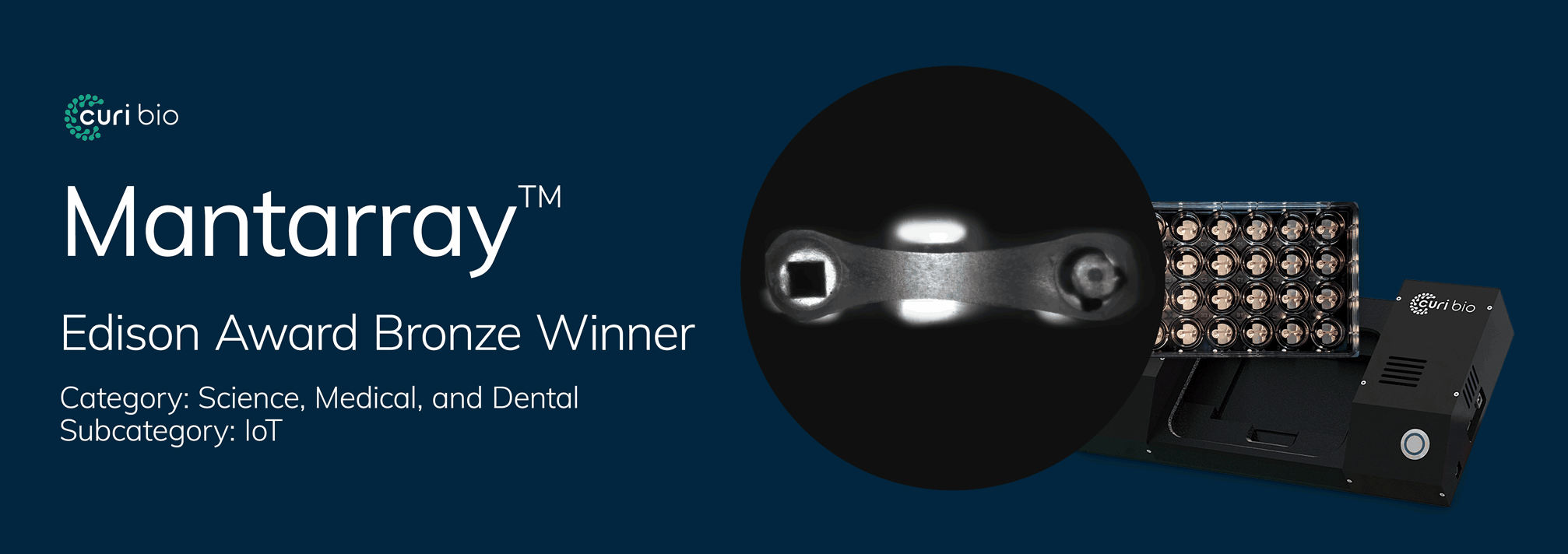 Curi Bio Named a Bronze Winner of the 2021 Edison Awards