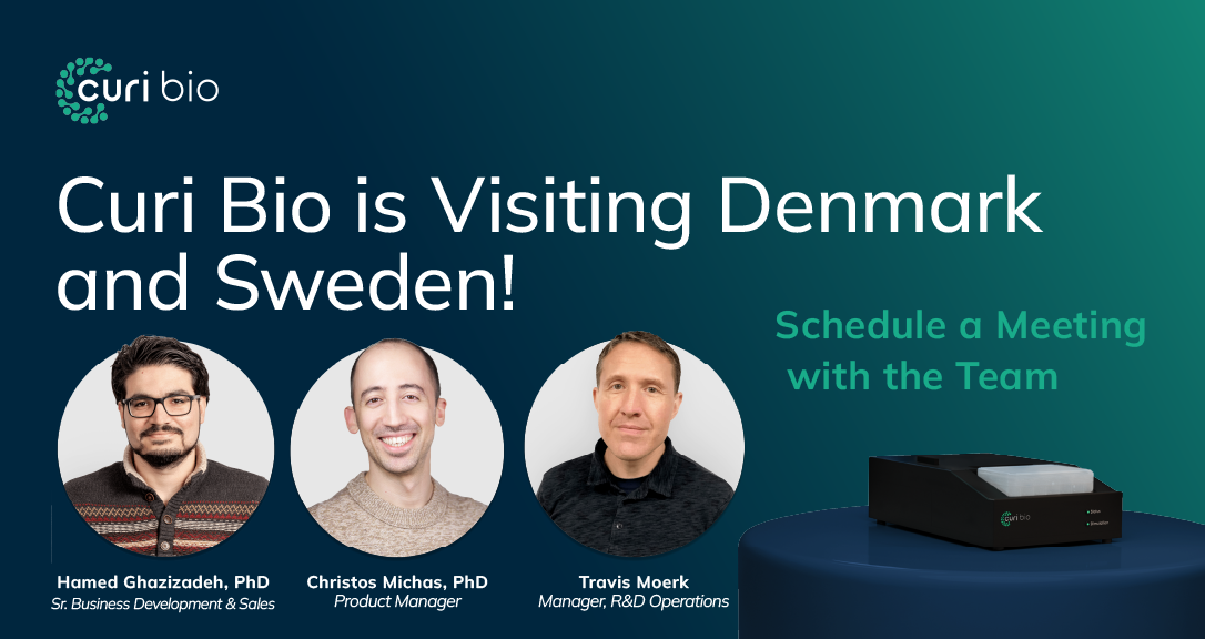 Curi Bio is Visiting Denmark and Sweden