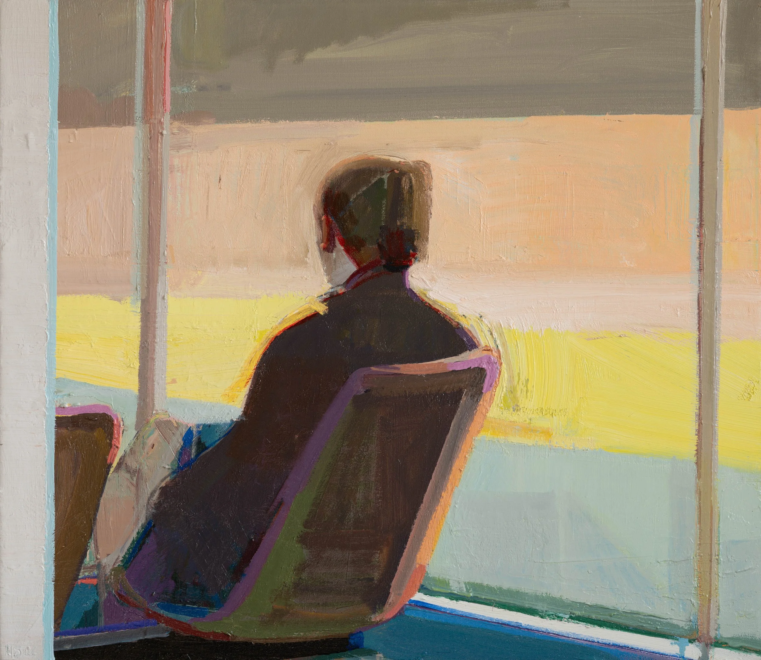 Interval, Oil on Canvas, 26"X30",2026