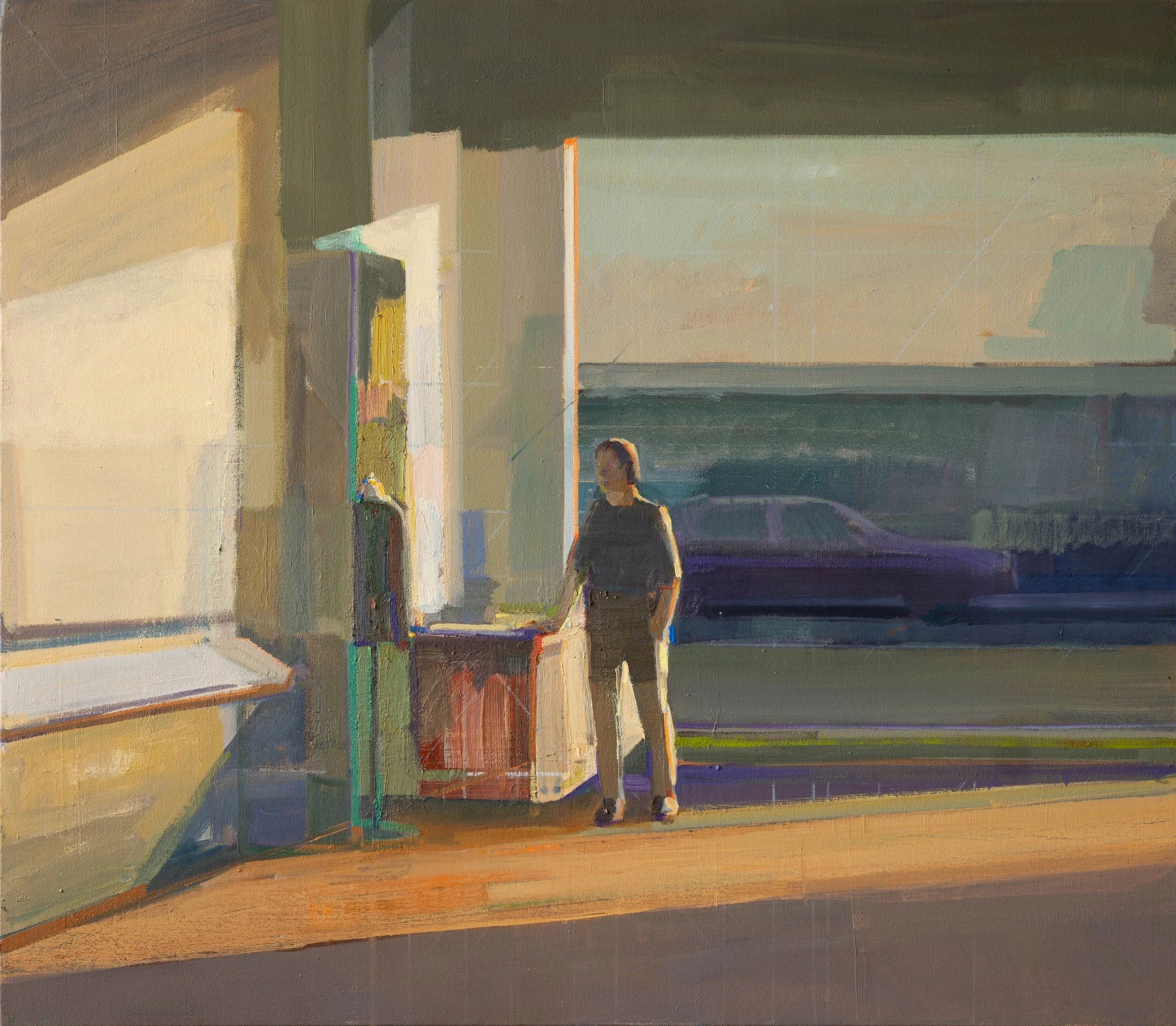 Jacket Choice, Oil on Canvas, 35"X40", 2026