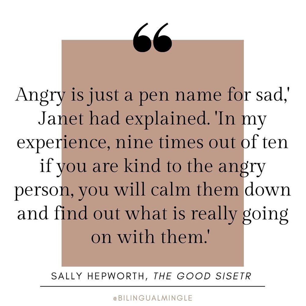 I finished Sally Hepworth&rsquo;s &ldquo;The Good Sister&rdquo; and this has to be my favourite quote from the whole book. Does this not just immediately remind you of someone difficult in your life - a student, a loved one, a coworker - and make you