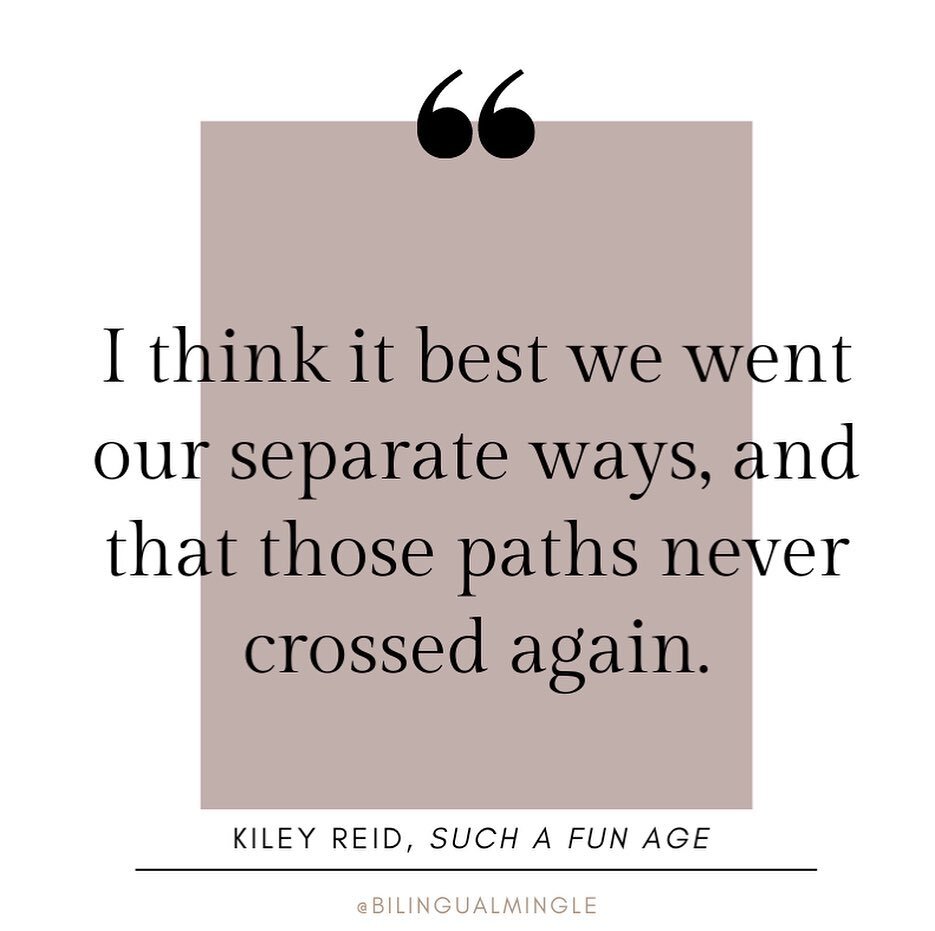 IYKNK.

Have you read @kileyreid&rsquo;s &ldquo;Such A Fun Age&rdquo;? It&rsquo;s one of my fave reads this year.