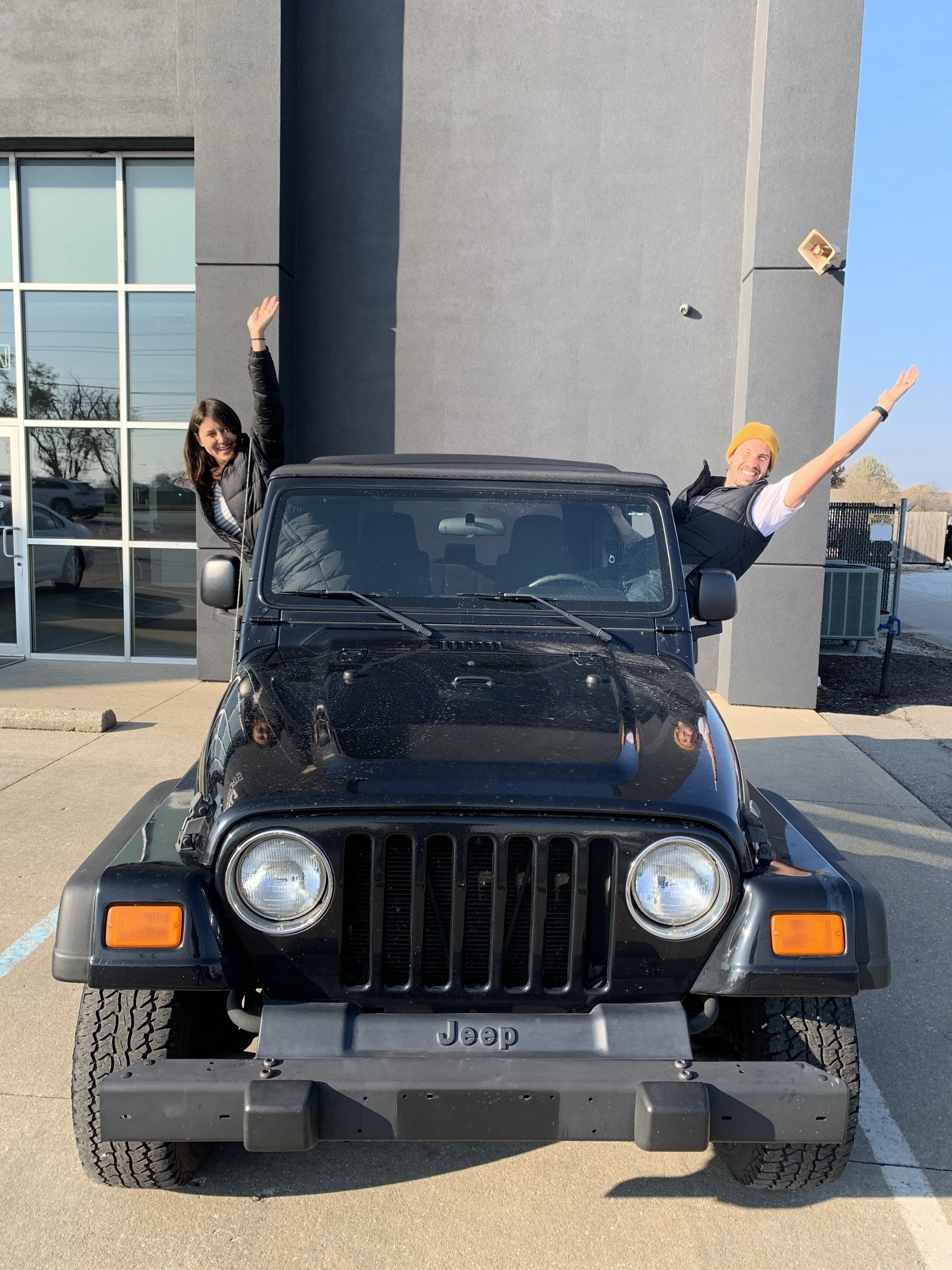 Take your top off... And get off road