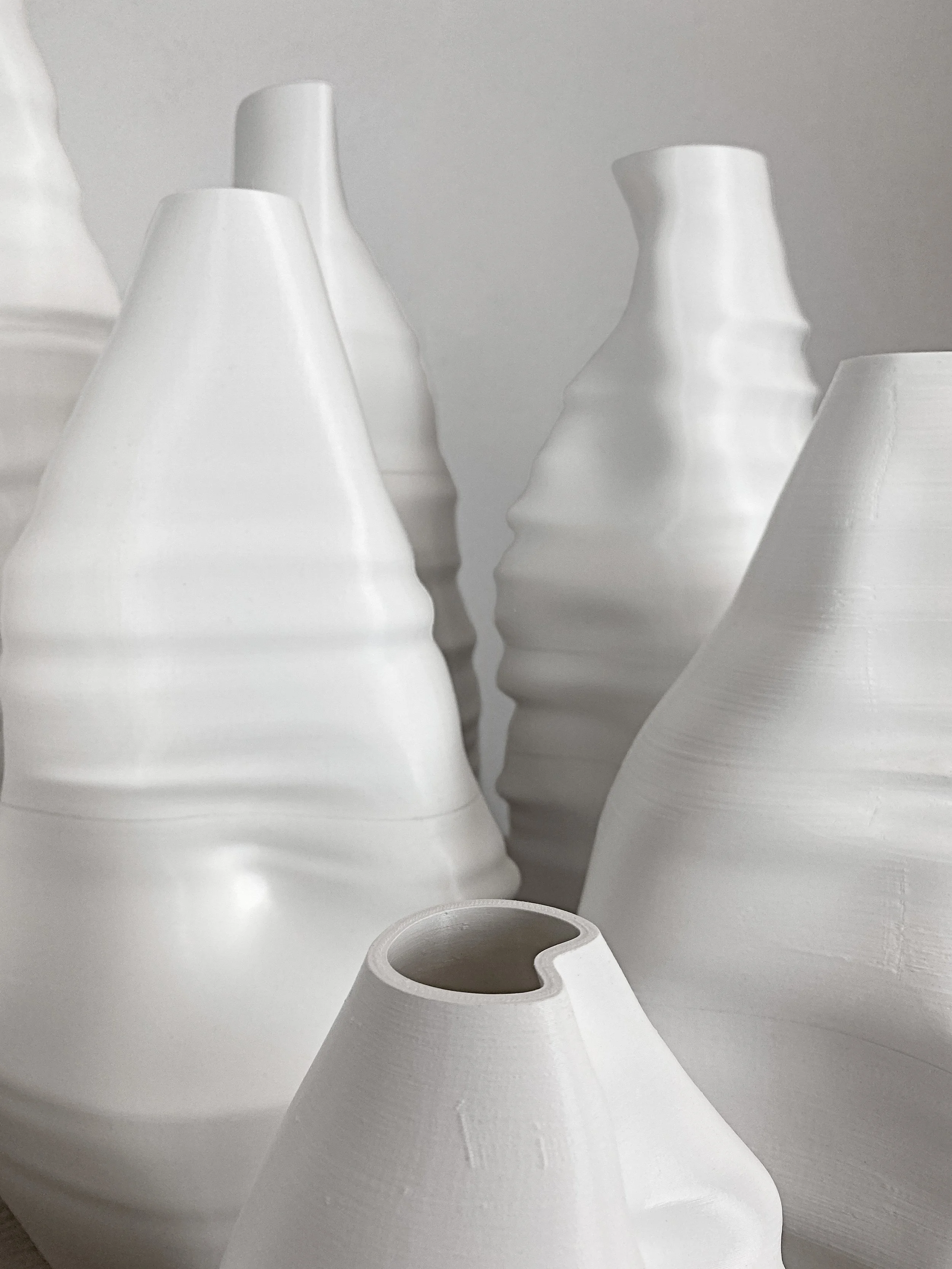 SARAH TRAHAN "With/In a Landscape,” 3D-printed bioplastic and video, 2022 (Price on request)