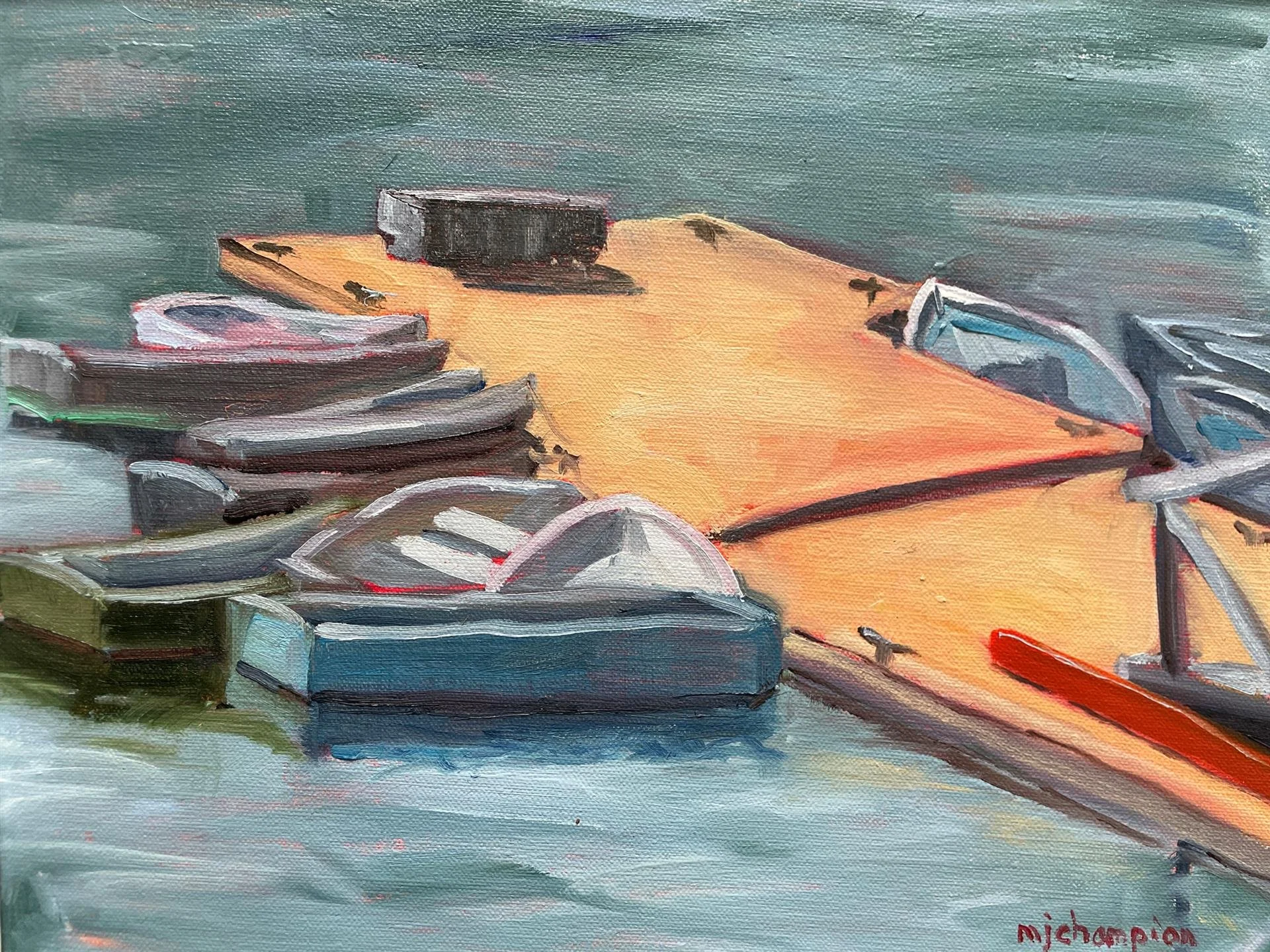 Michele Champion-'Dinghies'