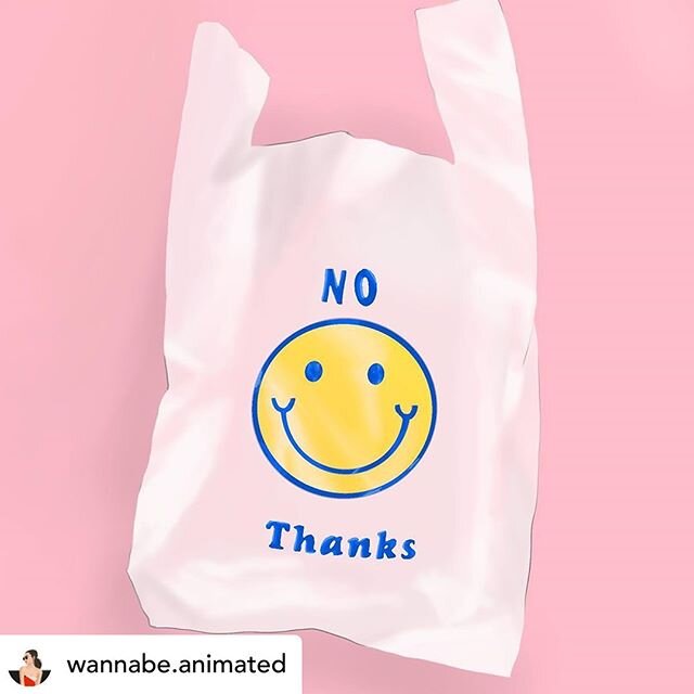 Posted @withregram &bull; @wannabe.animated Did you know that we consume more than 1 million plastic bags per minute? I didn&rsquo;t. 
I&rsquo;ve been a mindless consumer for my entire life! 
I&rsquo;ve recently began to learn about the devastating e