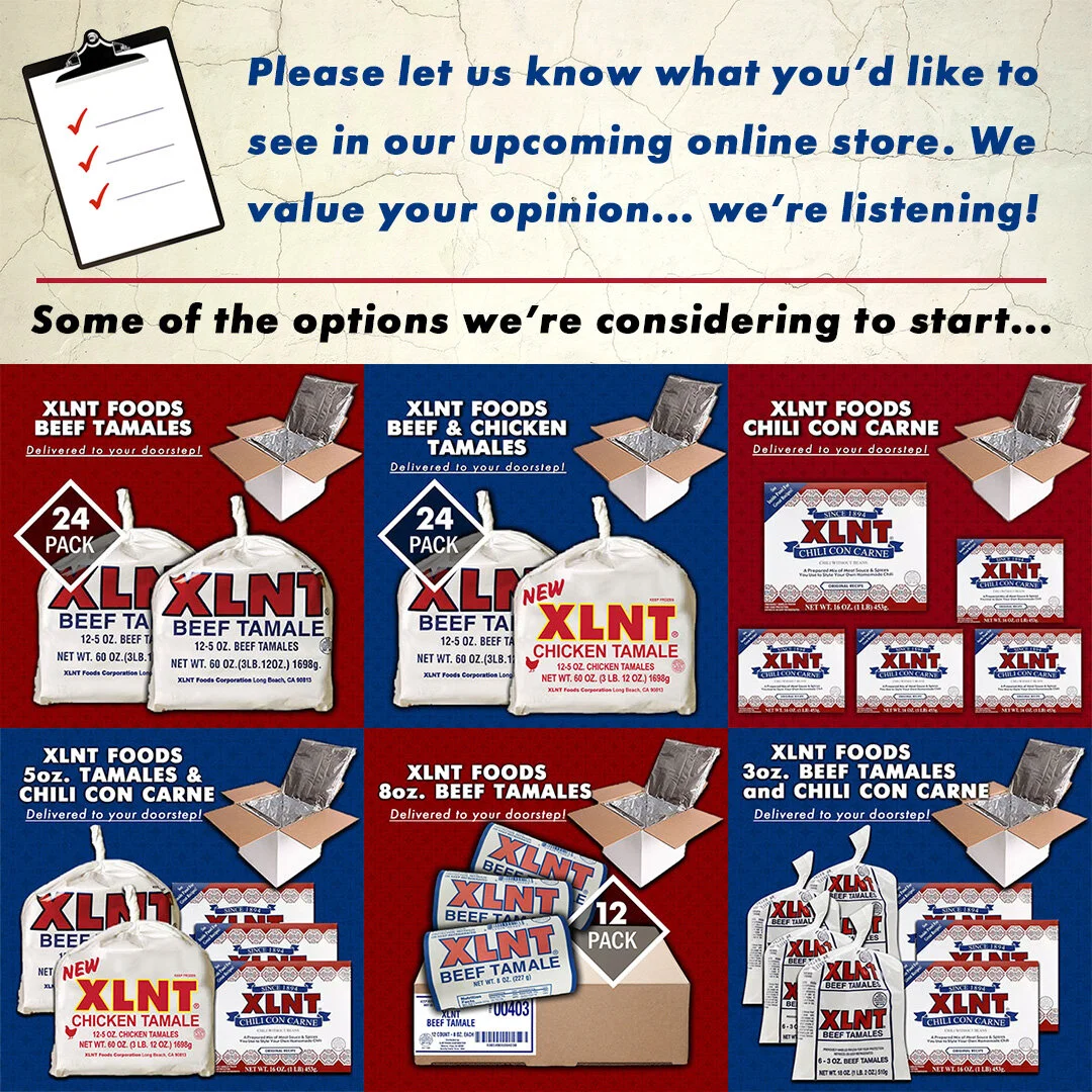 XLNT Foods Online Ordering Shipping Survey