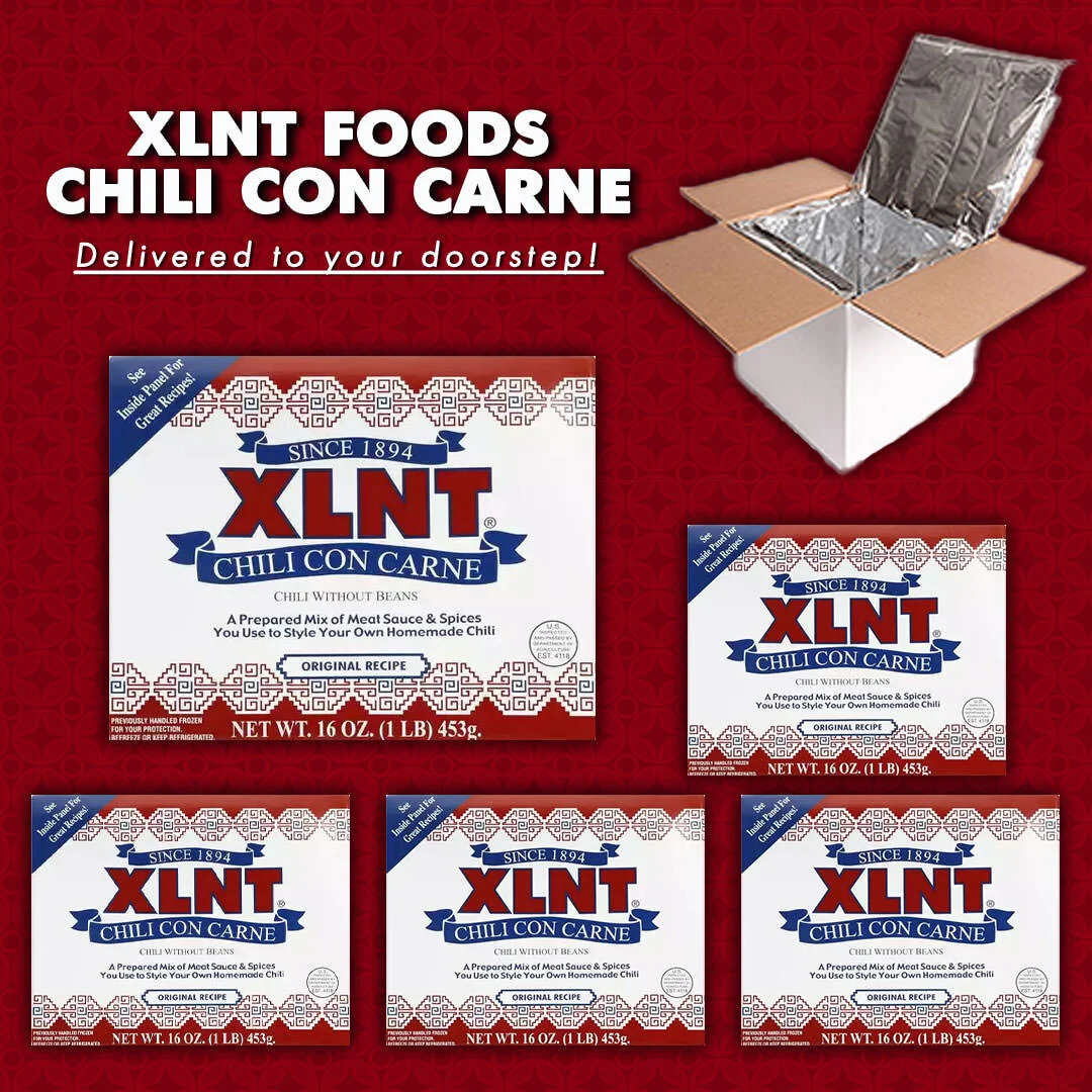 XLNT Online Store Tamales and Chili Con Carne Shipped — XLNT Foods