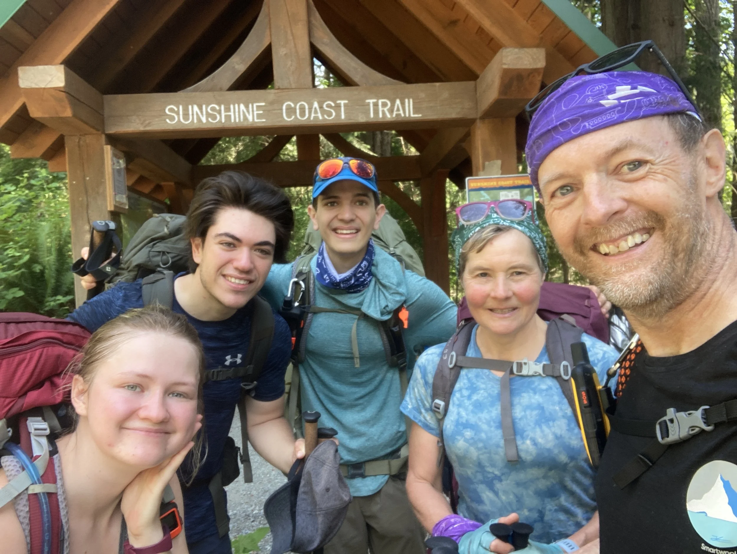 Sunshine Coast Adventure Hike with the Trailfamily 2022