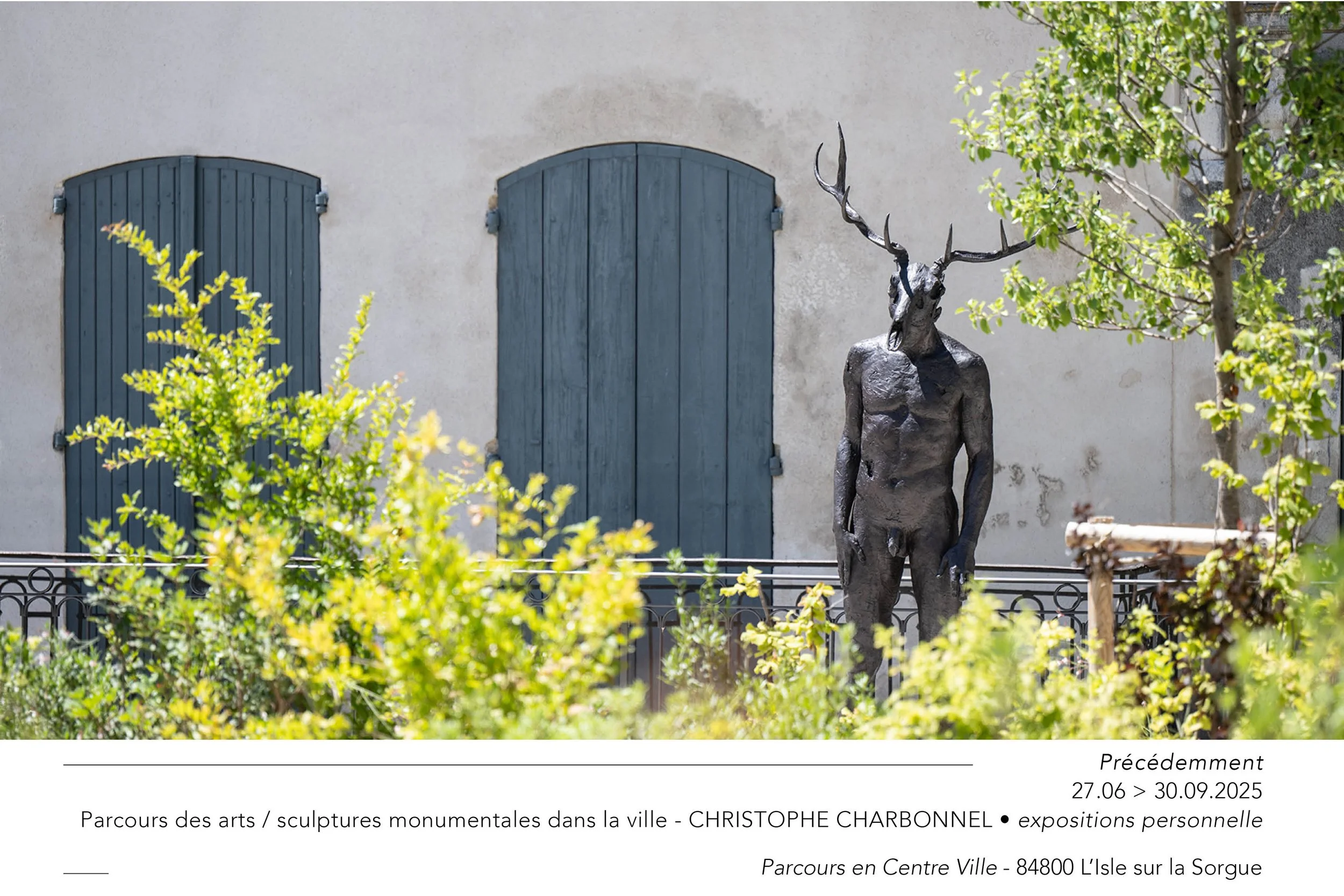 INSTITUTIONNEL - L'ISLE SUR LA SORGUE - MONUMENTALES EN VILLE - CHRISTOPHE CHARBONNEL