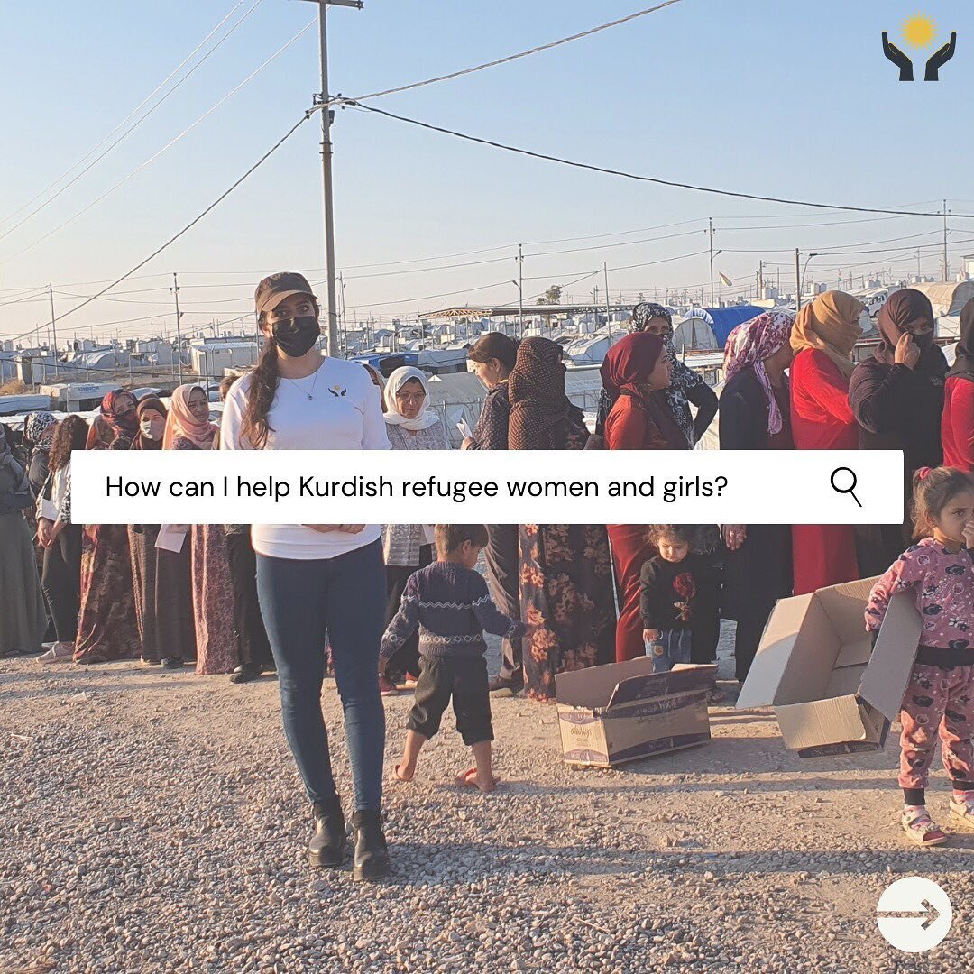 Please support KRR&rsquo;s mission to mitigate the menstrual hygiene equity gap among refugee women in the Kurdistan region &mdash; Gofundme link is in our bio! In order for KRR to access the required resources and partners to execute its sustainable