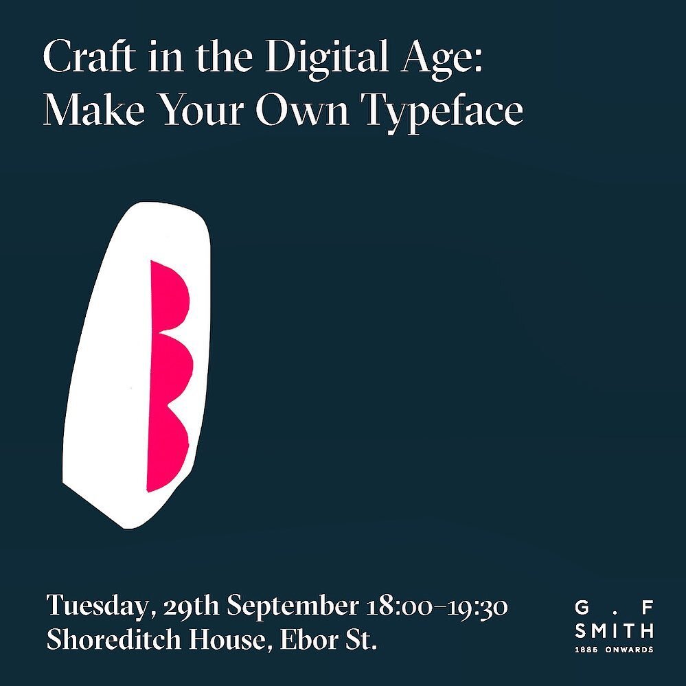 Craft in the Digital Age is a hands-on workshop run by yours truly where guests get to try their hand at the traditional craft of papercutting and walk away with both a new skill and a custom-made font that they can use again and again. Previously ho