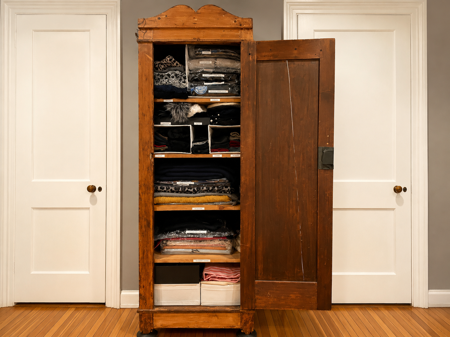 Winter Accessories Closet
