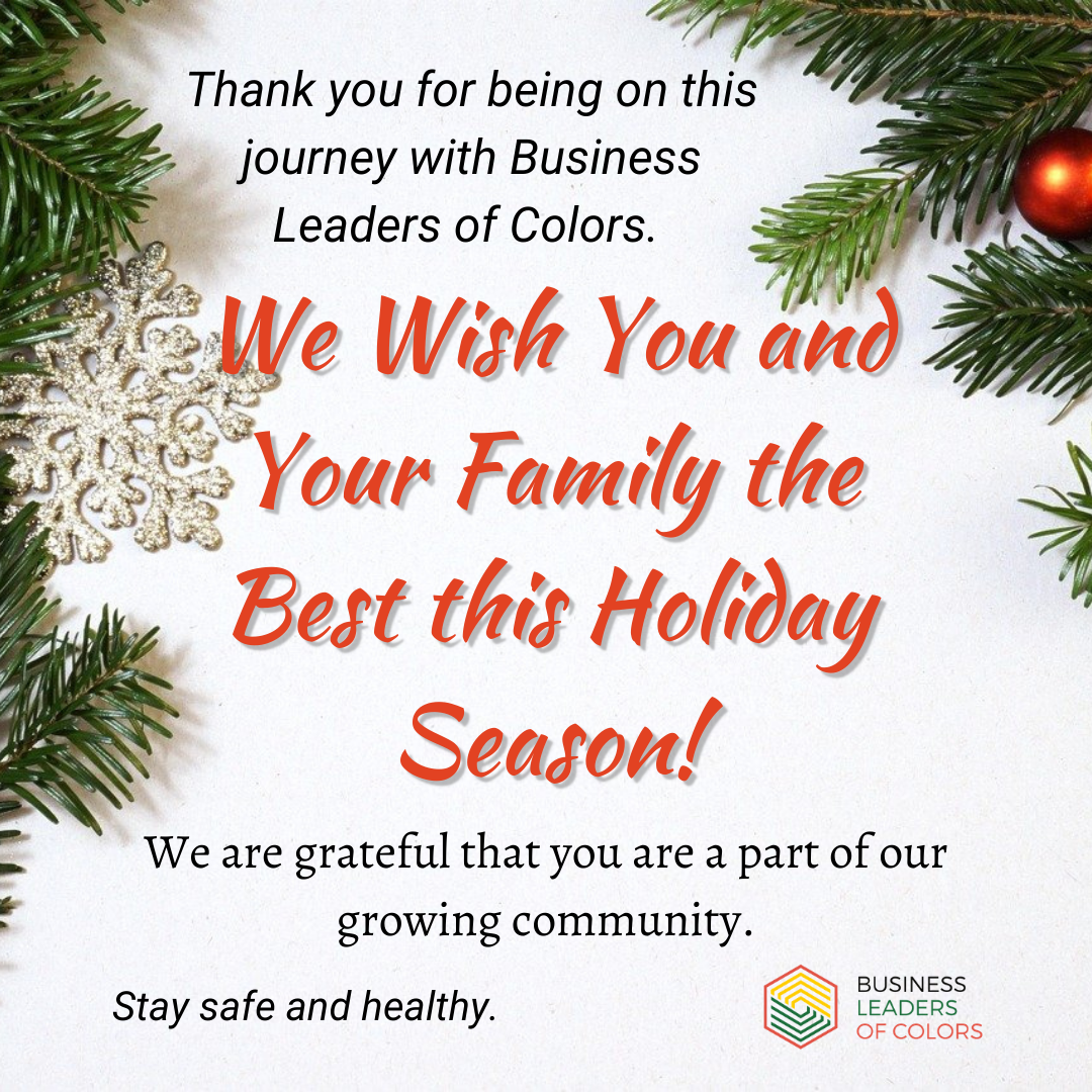 Happy Holidays Business Leaders Of Colors Happy Holidays Business Leaders Of Colors