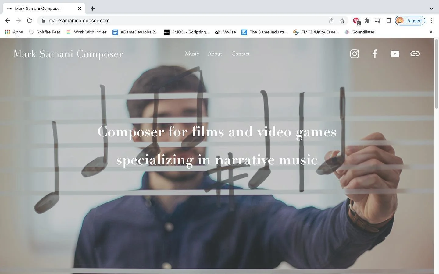 I&rsquo;ve been going through and updating my website recently- getting some of my video game music organized into one spot that&rsquo;s separated from my music for films.

I post about the music I work on on social media already so I&rsquo;m looking