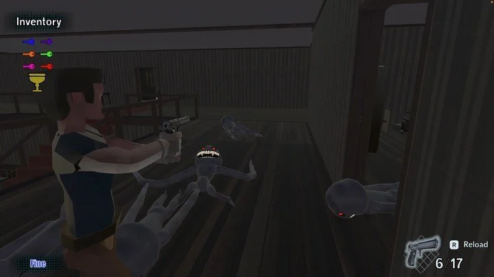 Here&rsquo;s a look at the ending of They Want Our Blood - both good and bad! 💉

The game was inspired by #residentevil and the combat music was a lot of fun to write- heavy percussion, twisted string lines and lots of chaos.

Free to play on itch.i