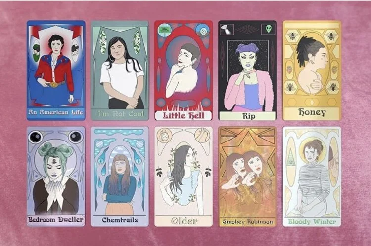 Tarot Card Set for the band Shunkan