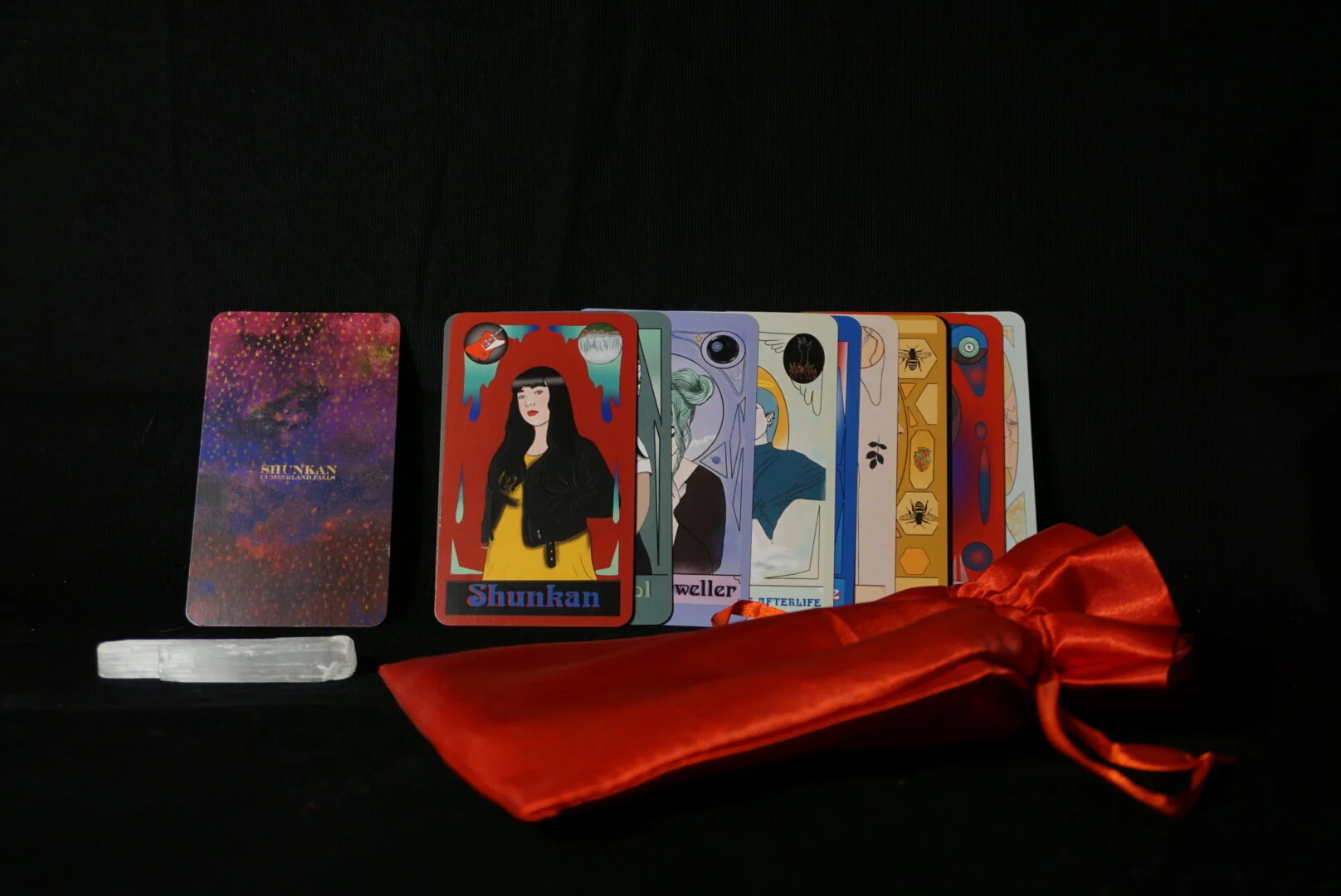 Tarot Card Set for the band Shunkan