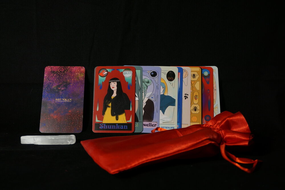 Tarot Card Set for the band Shunkan