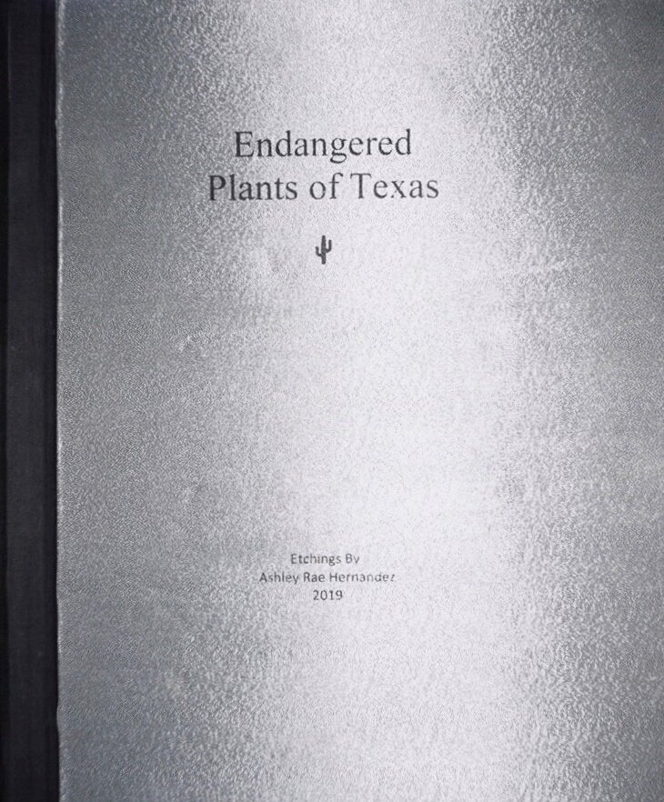  Combining data in a book with illustrations and donating the books to various botanical gardens and institutions, such as state parks, can reach a wide range of communities. I choose to draw all 32 endangered species of plants of Texas and transfer 