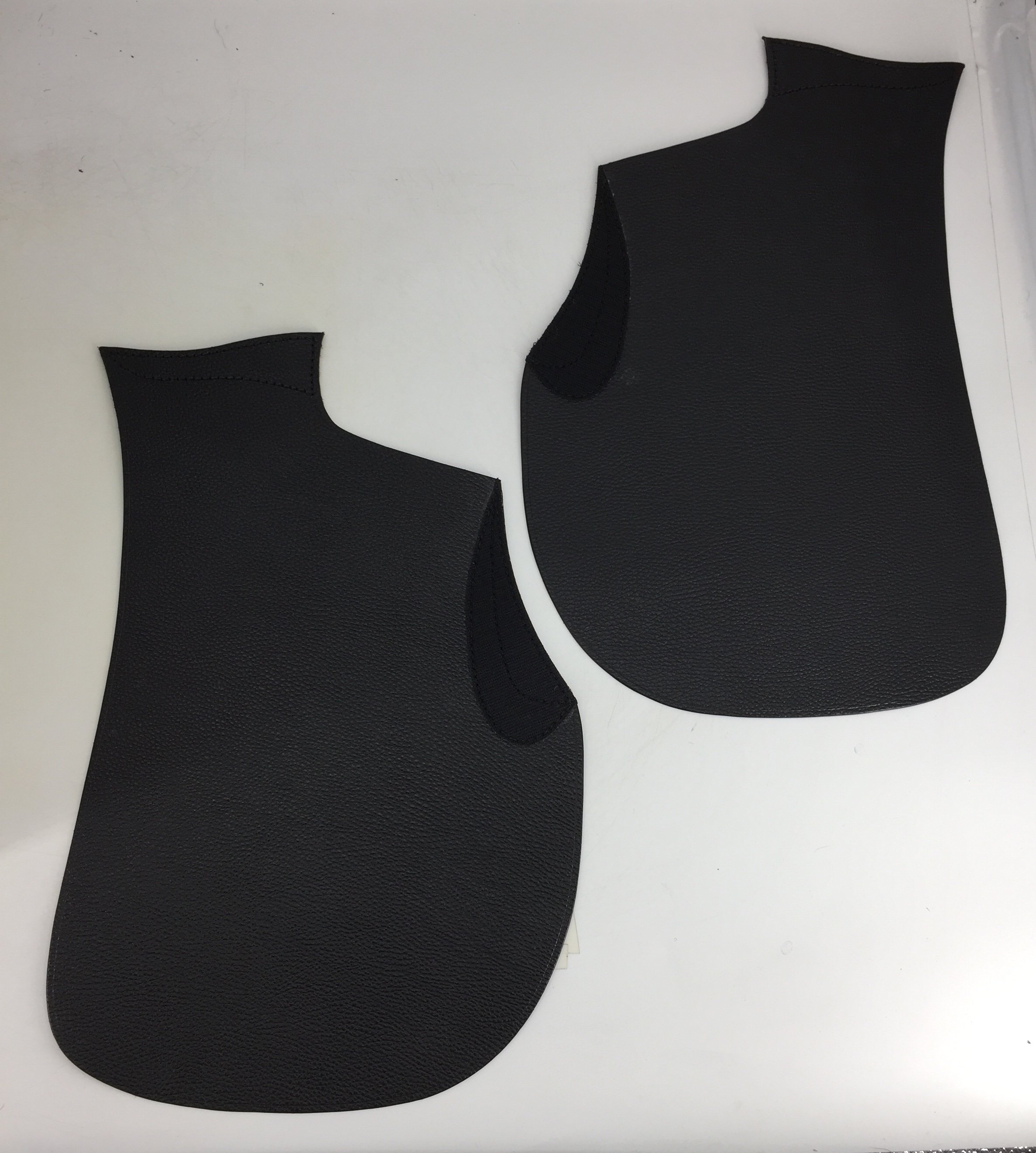 Removable Flaps: LONG Black Skinny Flaps