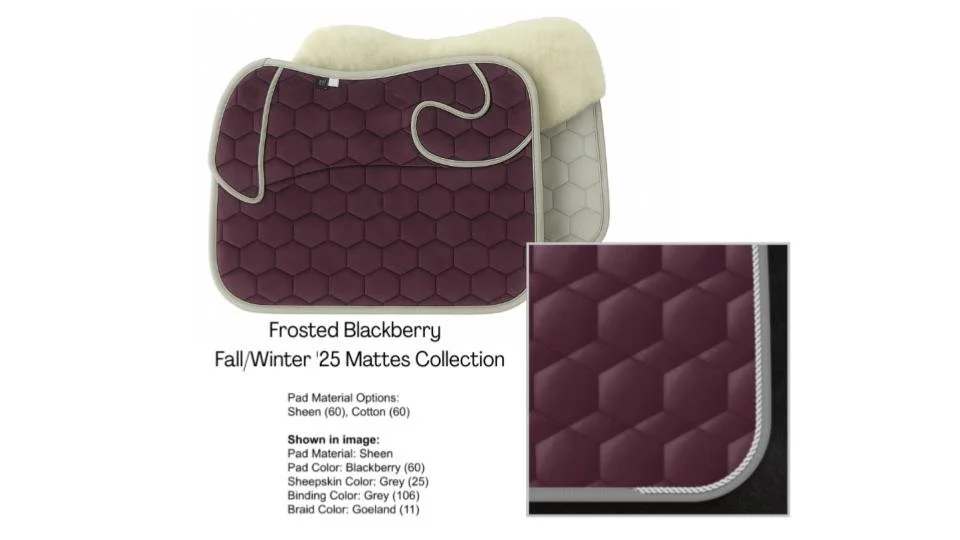 Frosted Blackberry TWO PART CUSTOM EQ PAD - Fall/Winter '25 Mattes Collection