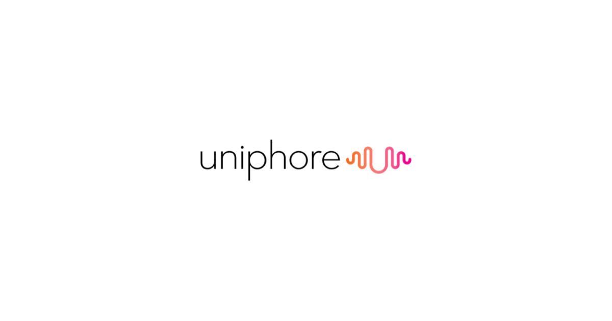 Unipore logo with black text and a colorful, wavy symbol in orange, pink, and purple