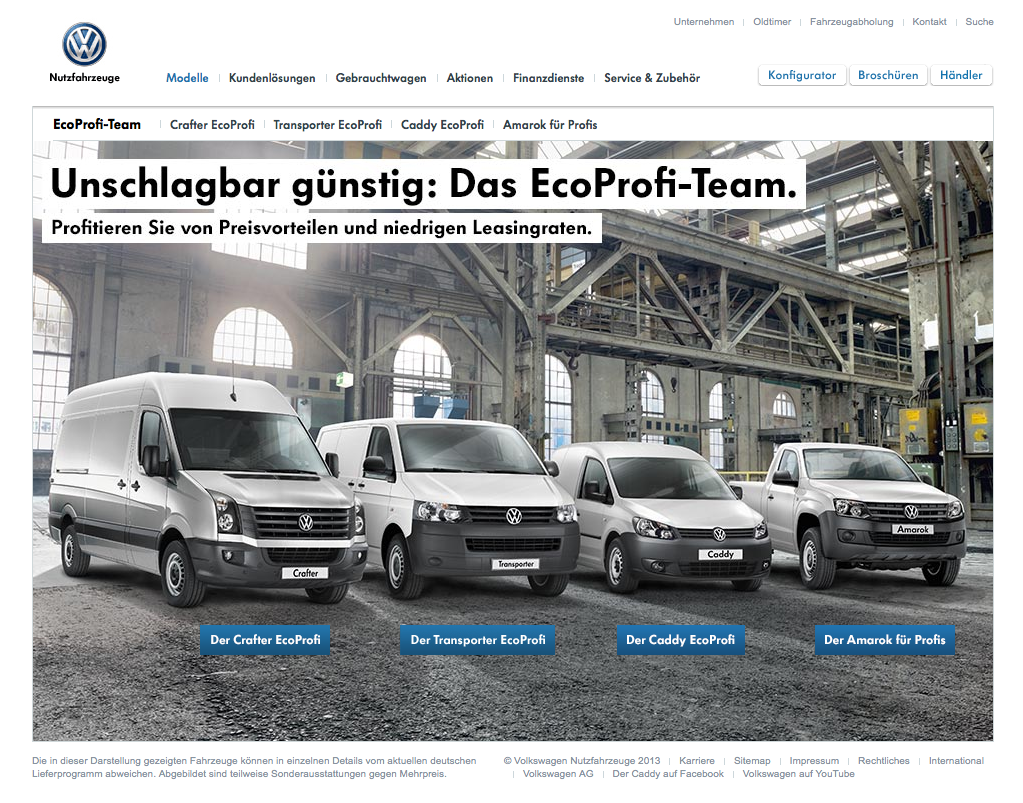 VW EcoProfi-Team