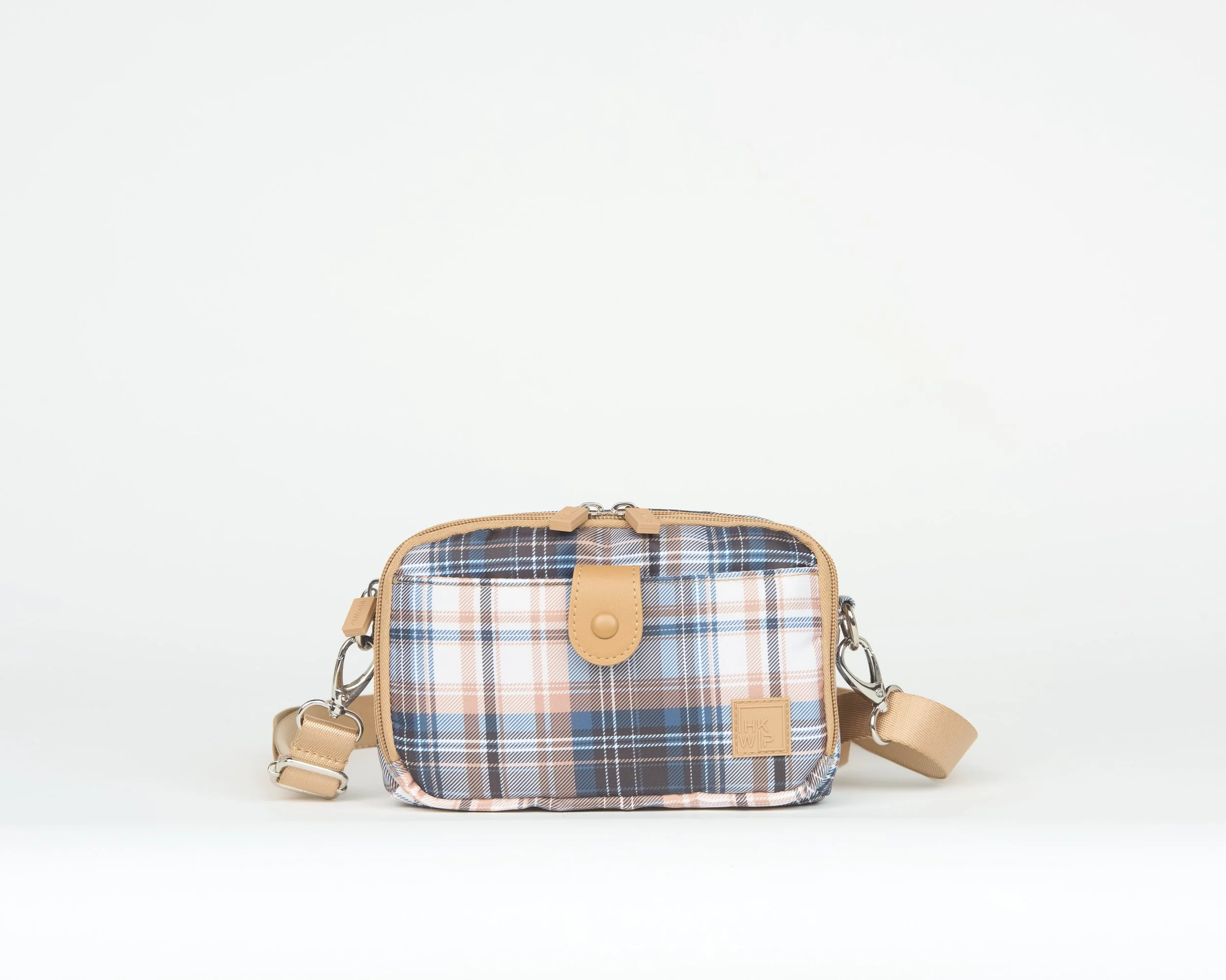 THE EAST/WEST SNAP IT CROSSBODY - POSITIVELY PLAID