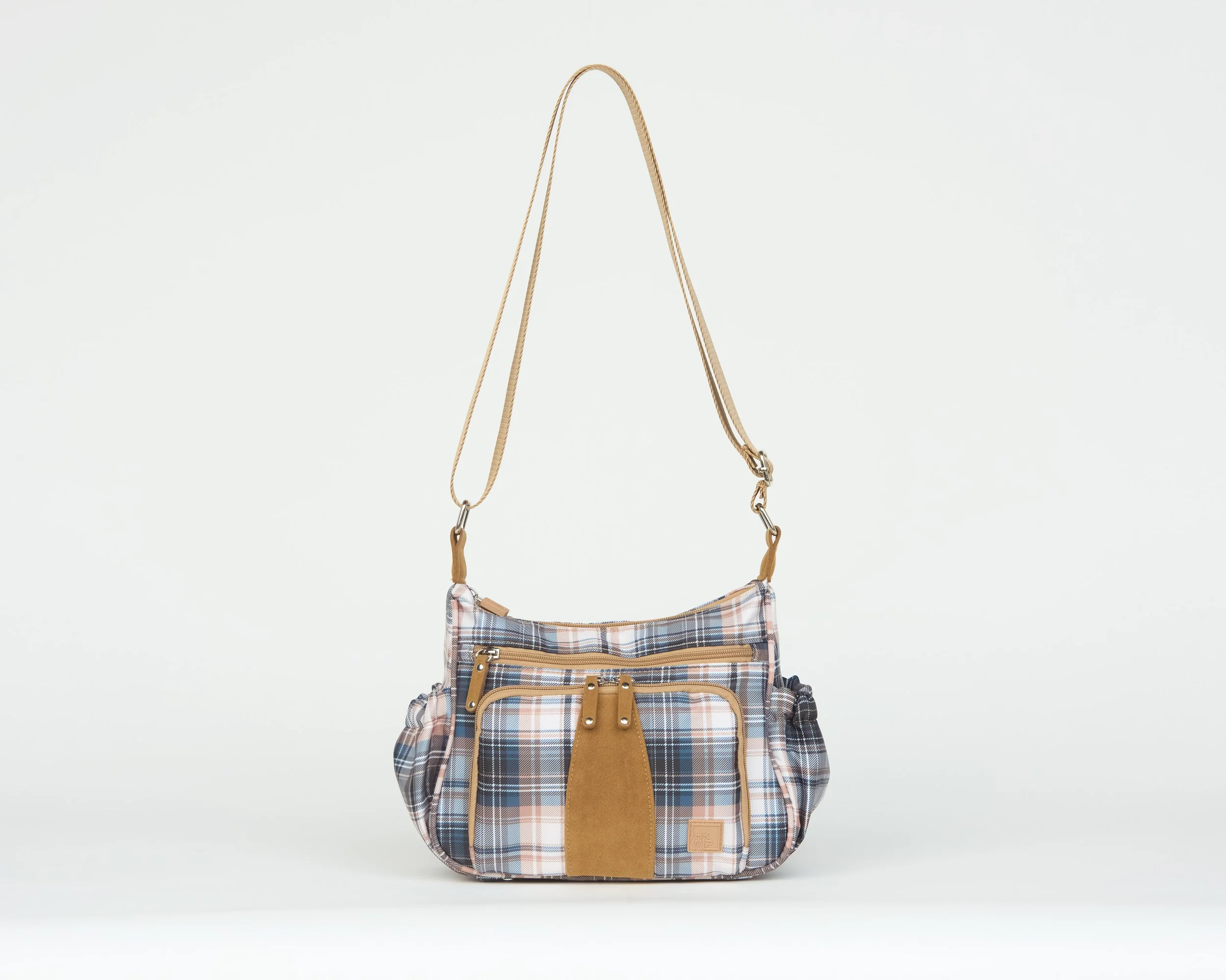 THE SUEDE IT AIN'T SO CONVERTIBLE SHOULDER BAG - POSITIVELY PLAID