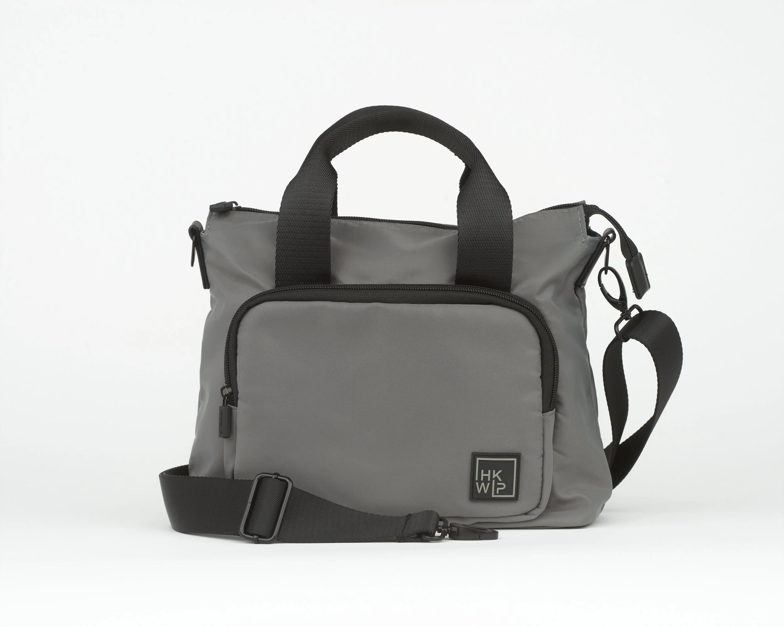THE MINI TOTE WITH CROSSBODY STRAP GREY CAMO — IHKWIP