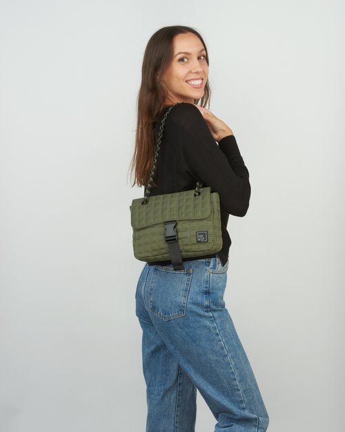 IHKWIP Convertible Sling Waist Bag ,Military Olive