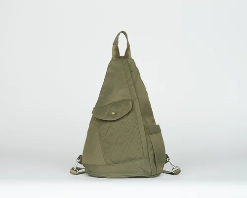 THE CONVERTIBLE SLING BACKPACK - MILITARY OLIVE — IHKWIP display picture 2