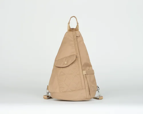 THE CONVERTIBLE SLING BACKPACK - CAMEL — IHKWIP display picture 1